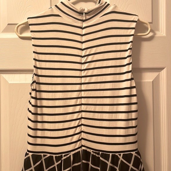 Philosophy Striped Windowpane Dress, sz S - Picture 11 of 12